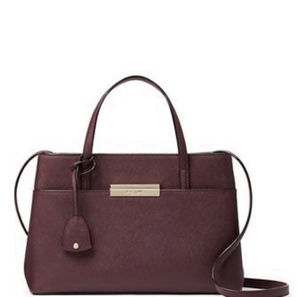 Kate Spade Maiden Way Saffiano Zuri MulledWine